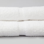 JUEGO DE TOALLA Y TOALLON PREMIUM BLANCO - Imagen 2