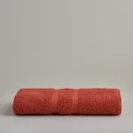 TOALLA ROSTRO PESADA ROJO LADRILLO