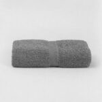 TOALLA DE ROSTRO LIVIANA GRIS OSCURO