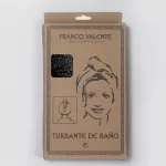 TURBANTE PARA CABELLO COLOR NEGRO